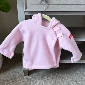 Widgeon - Pink Baby Fleece Jacket - 9 months